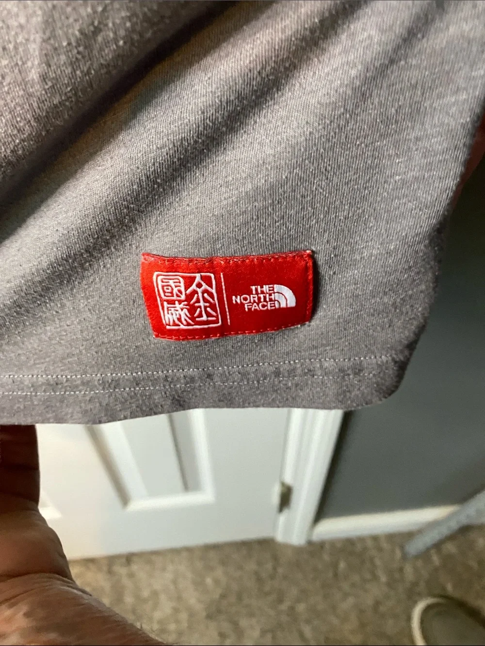 The North Face Men's Gray Graphic Crew Tee Size XXL